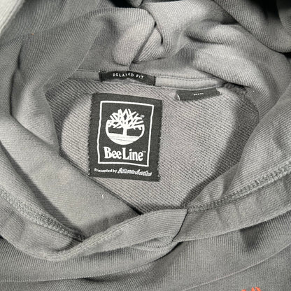 BeeLine Timberland Billionaire Boys Clube Grey Hoodie Size Medium USED v18094
