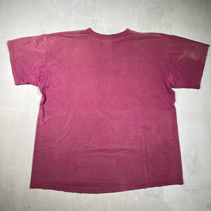1997 Maroon Puff Daddy Tee Size XL USED v17768