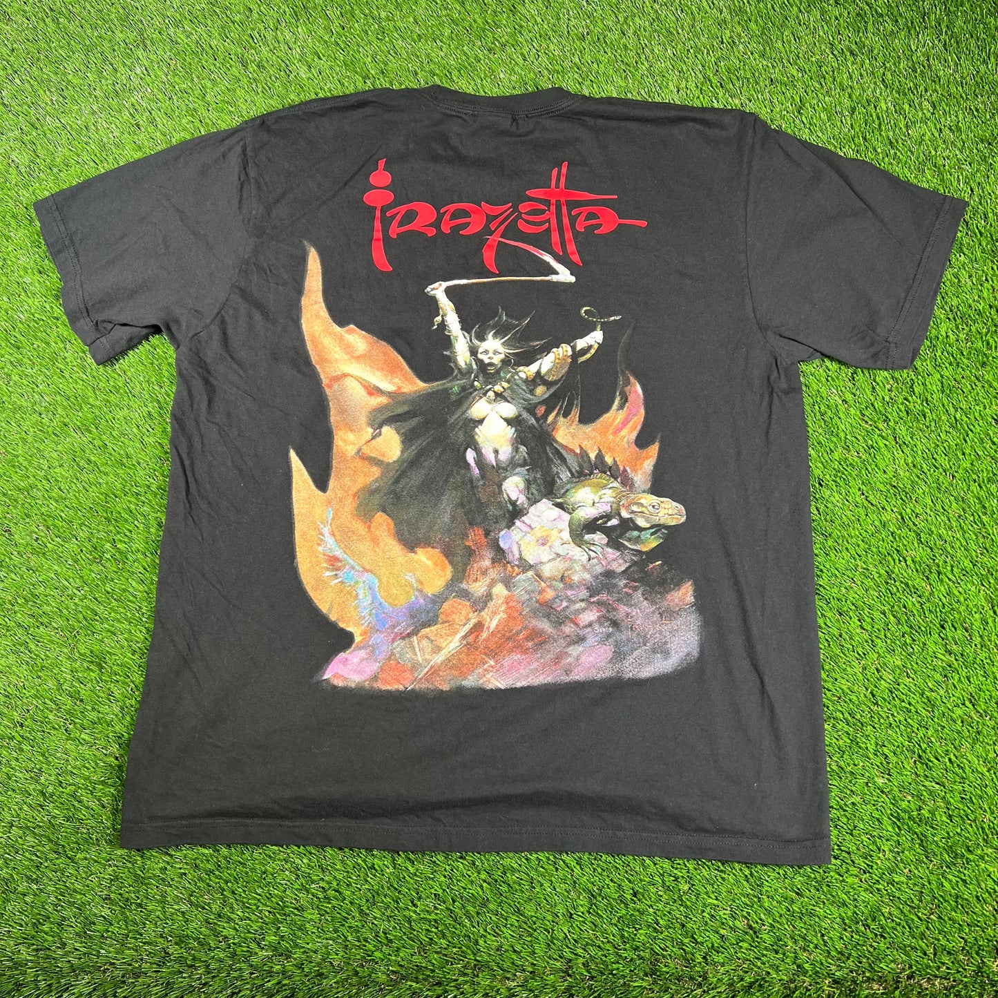 Supreme Frank Frazetta Black Woman with Scythe Tee Size XL USED x14472