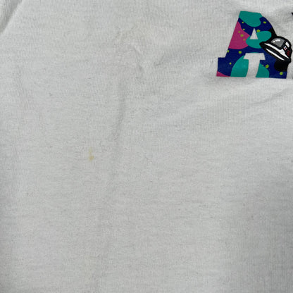 A Bathing Ape x Kid Cudi "Moon Man" White Tee Size XL USED x14501