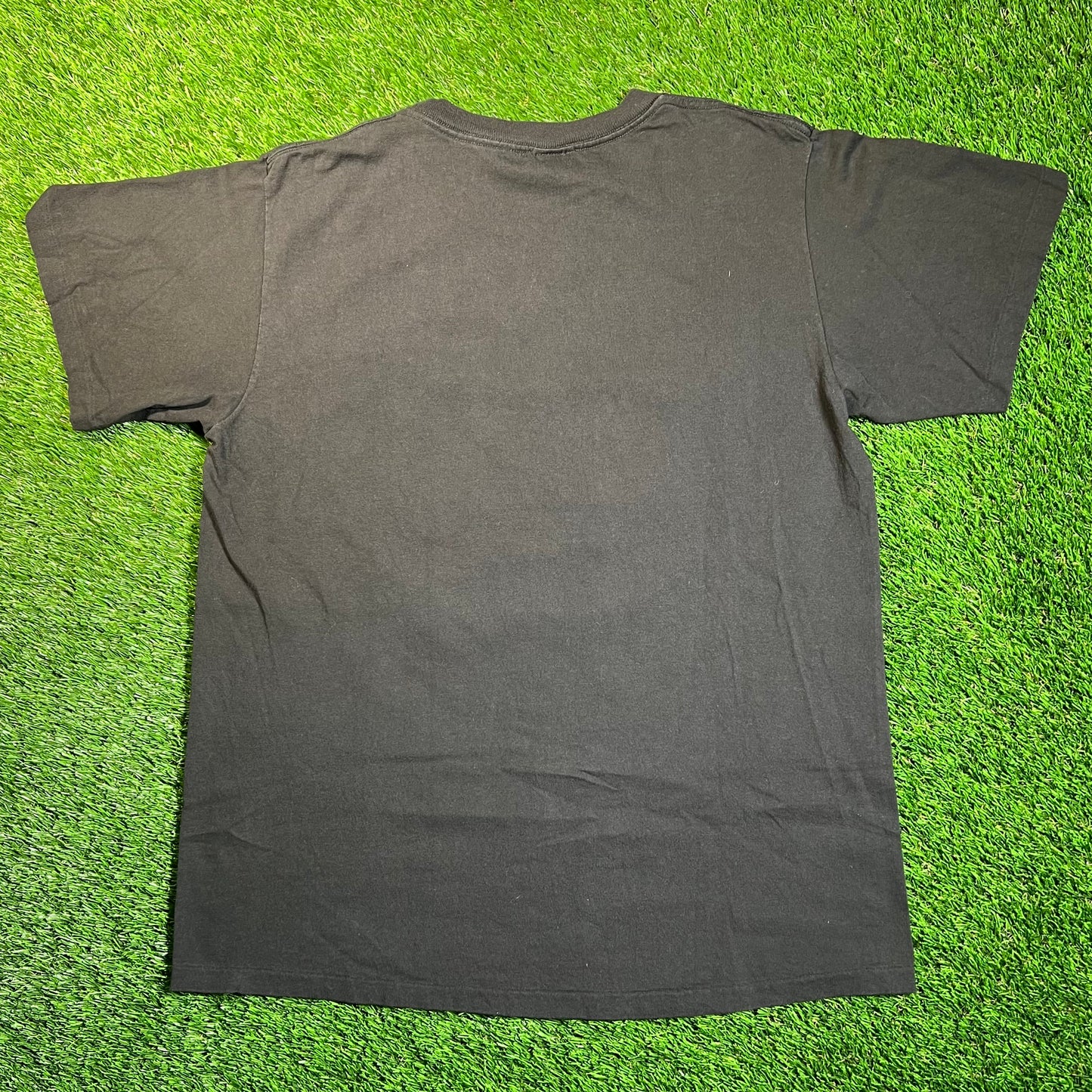 1997 Chicago Bulls "High Five" Black Tee Size Large USED v18869