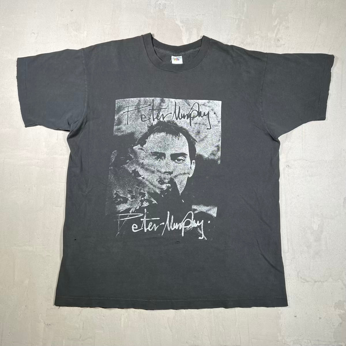 1992 Peter Murphy "Holy Smoke" Tour Black Tee Size XL USED v20393
