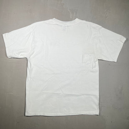 Rugrats 1995 Promo White Tee Size Large USED v8927