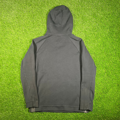 Nike Tech Black Quarter Zip Size Medium USED v17907