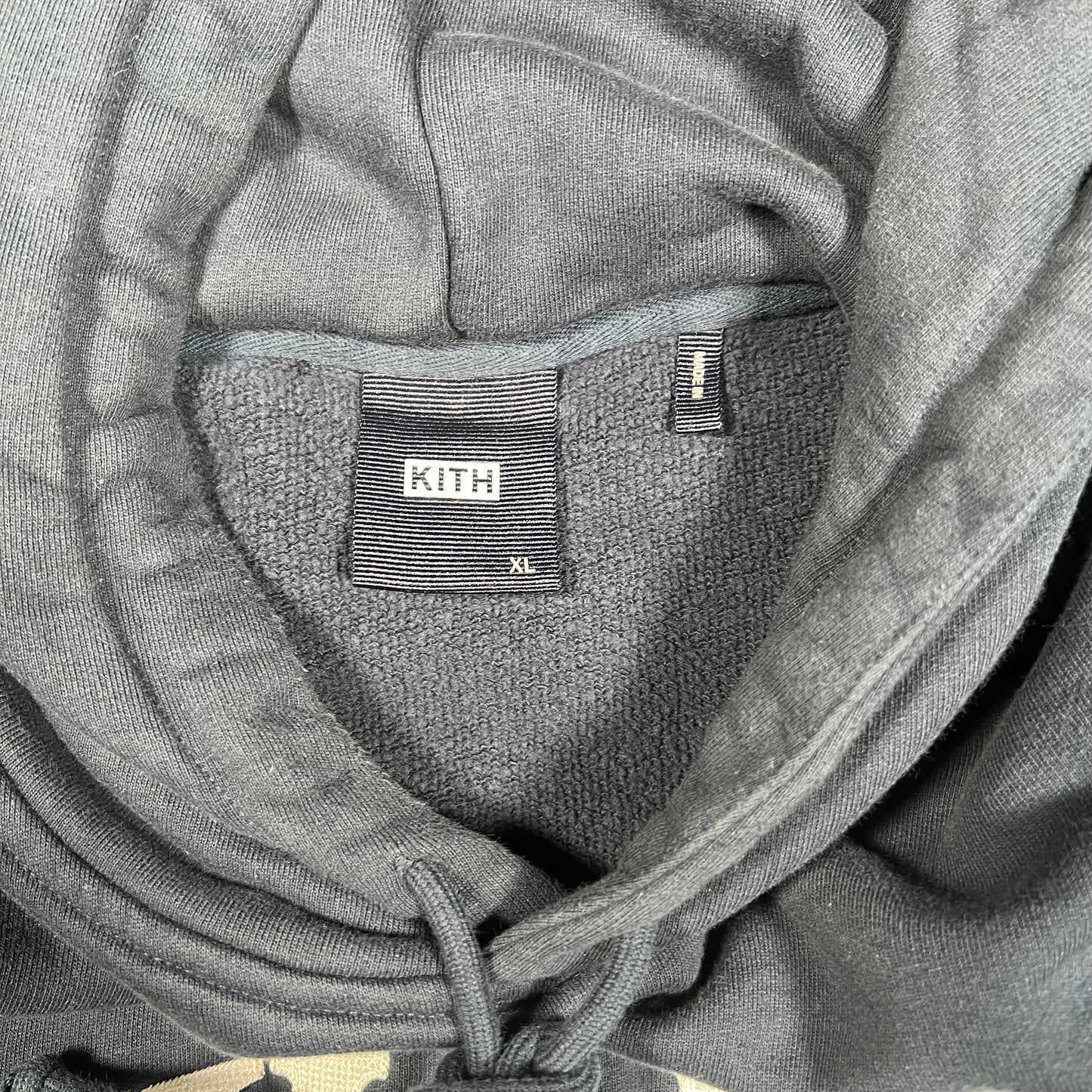 Kith Miami Navy Logo Hoodie Size XL USED x15800