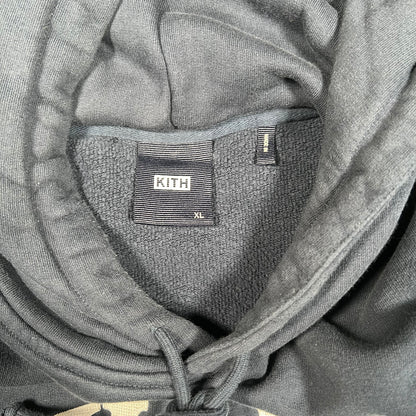 Kith Miami Navy Logo Hoodie Size XL USED x15800