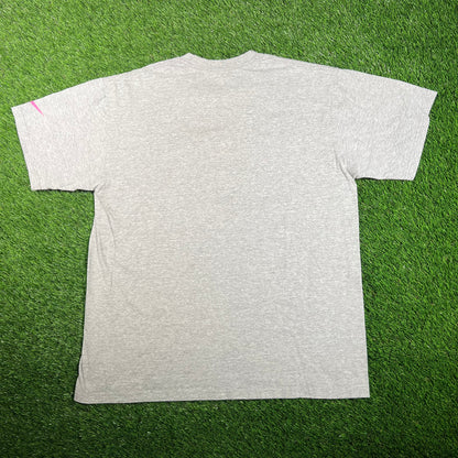 2015 Nike Grey HyperDunk Marty McFly Tee Size Medium USED v18059