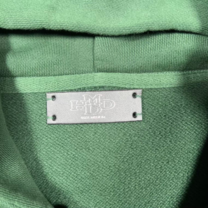 HMDD Crystal Washed Green Hoodie Size Medium USED x18741