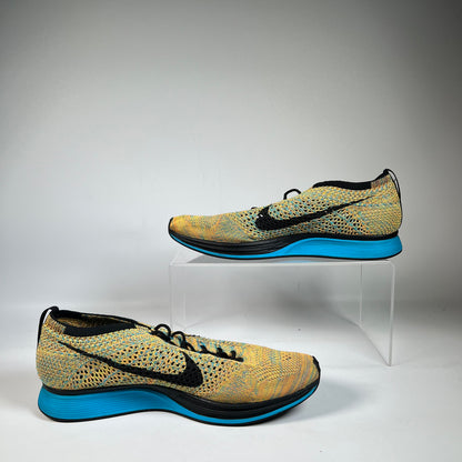 Nike Flyknit Racer Sherbet (2015) Size 9 USED s22140