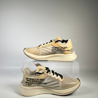 Nike Zoom Fly Off White White Size 6 USED s5000