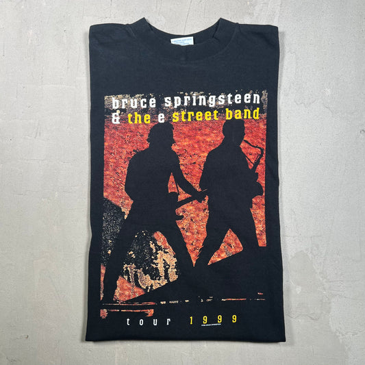 1999 Bruce Springsteen E Street Band Tour Black Tee Size Large USED v15430
