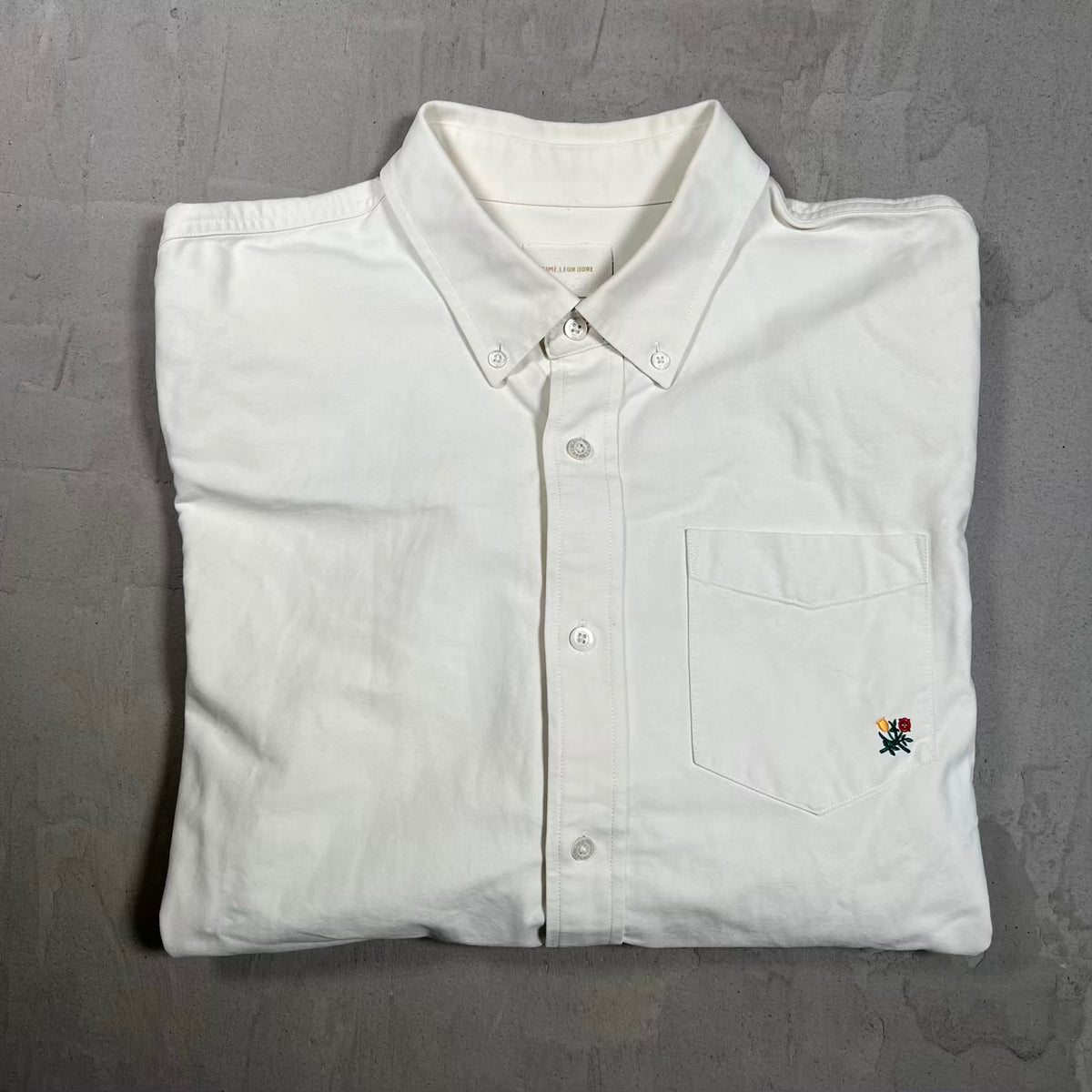 Aime Leon Dore White Button Up Size XL USED x18389