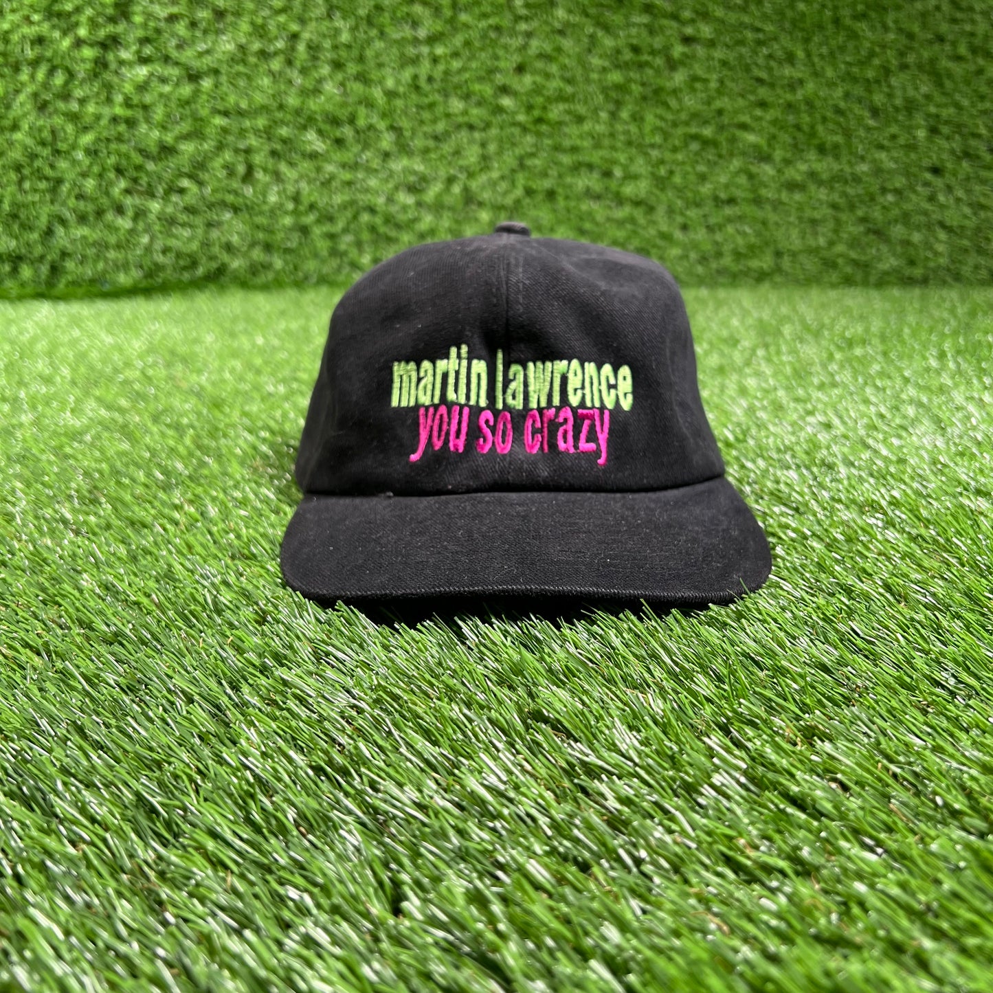 1990s HBO Martin Lawrence "You So Crazy" Black Hat USED v18016