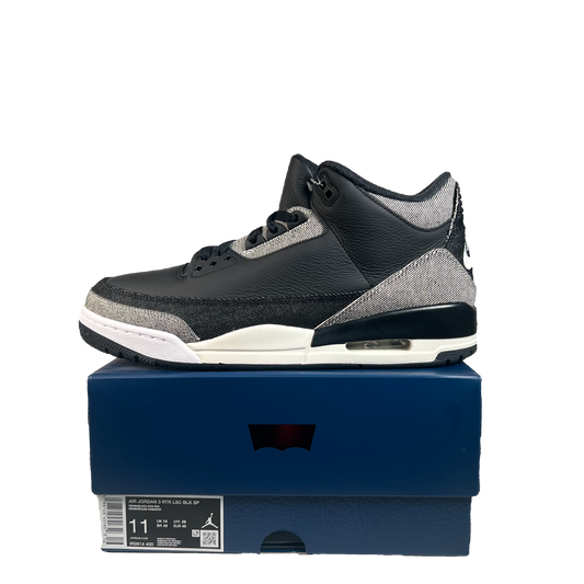 Jordan 3 Levis Black (2026) Size 11 NEW s21907