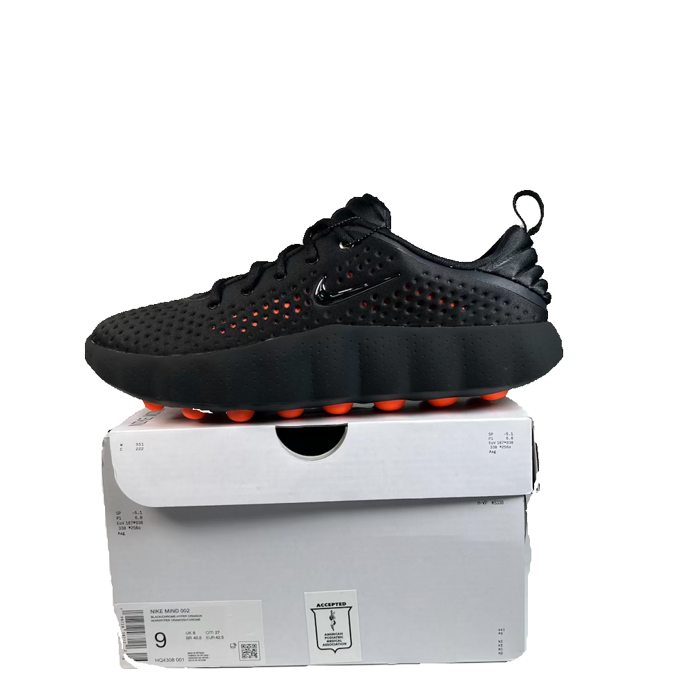 Nike Mind 002 Black Hyper Crimson (2026) Size 9 NEW s23553