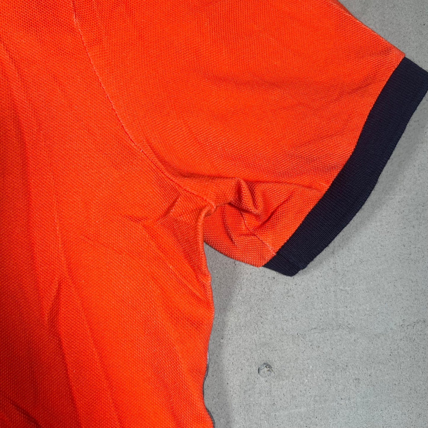 Y2K Polo Country Ralph Lauren Terrain Climbing Polo Orange Size Large USED v19010