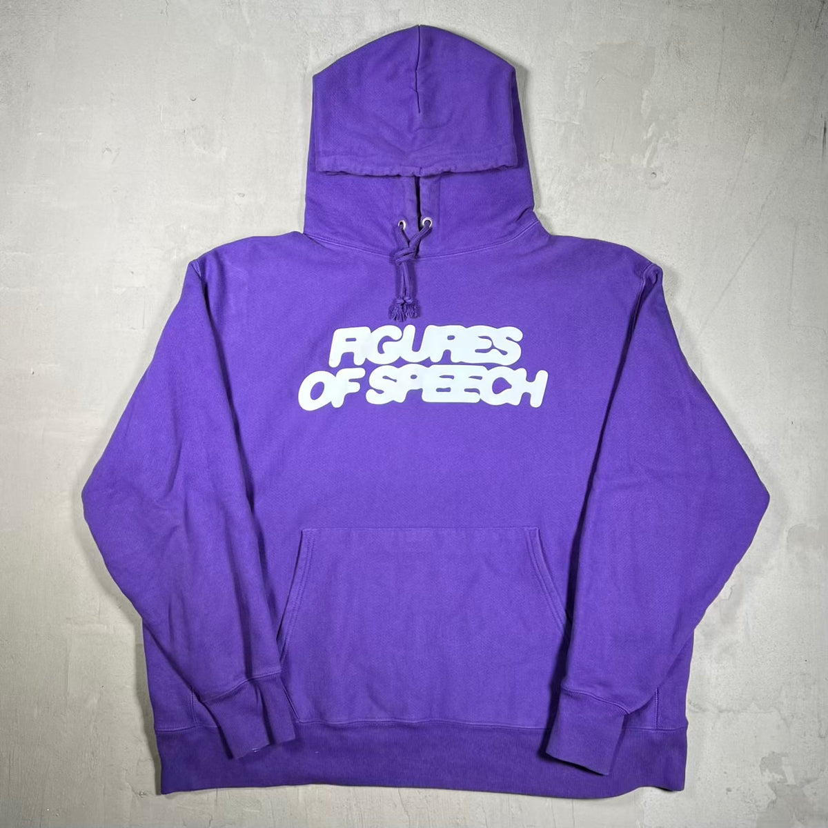Virgil Abloh "Figures of Speech" Purple Hoodie Size XXL USED x18463