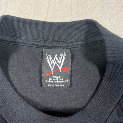 2008 Rey Mysterio Black Tee Size XL USED v19397