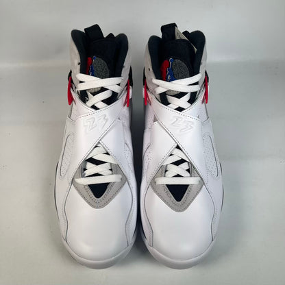Jordan 8 White True Red (2025) Size 9 NEW s23635