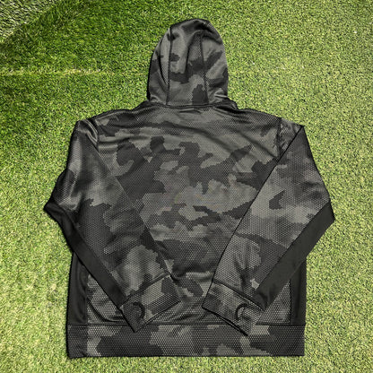 Polo Sport Grey/Black Modern Camo Hoodie Size Medium USED v16478