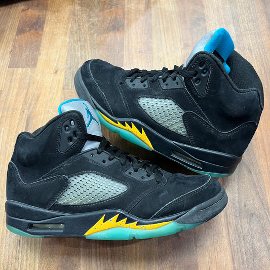 Jordan 5 Aqua Size 8.5 USED s16970