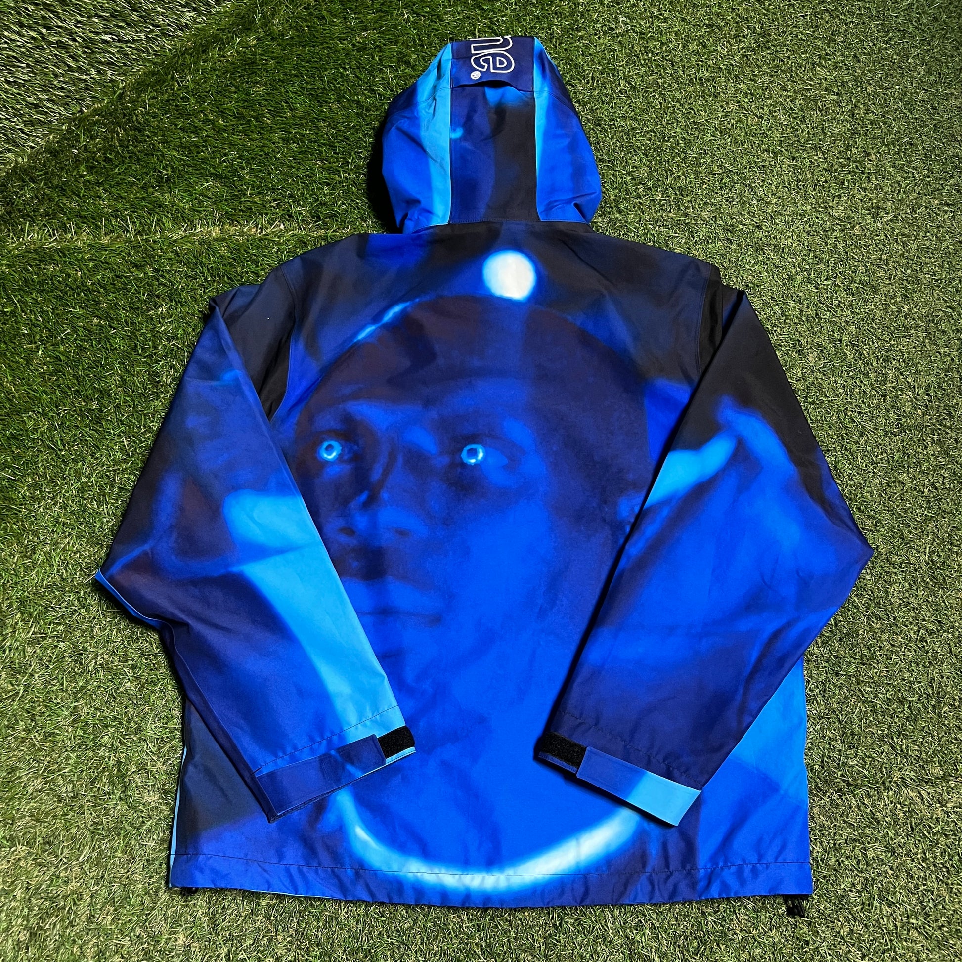 Supreme Nas and DMX Gore Tex Blue Shell Jacket Size Small NEW