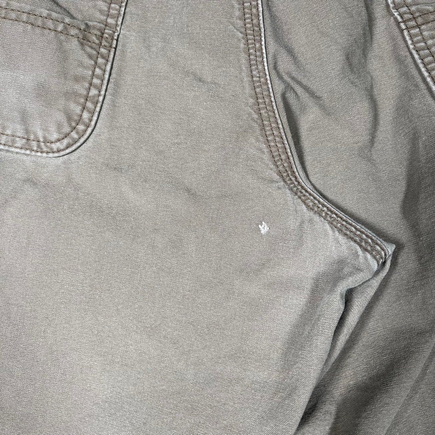 Y2K Carhartt Cargo Tan Workwear Pants Size 36x30 USED v19468