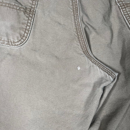 Y2K Carhartt Cargo Tan Workwear Pants Size 36x30 USED v19468
