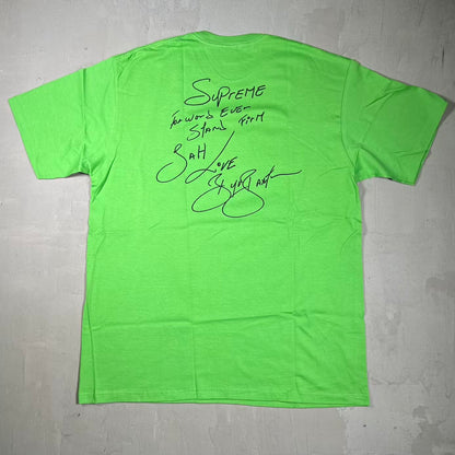 Supreme Buju Banton Photo Green (2019) Tee Size XL NEW x18548