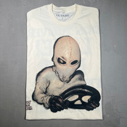 Don Toliver Octane Masked Tan Tee Size Large USED x17384