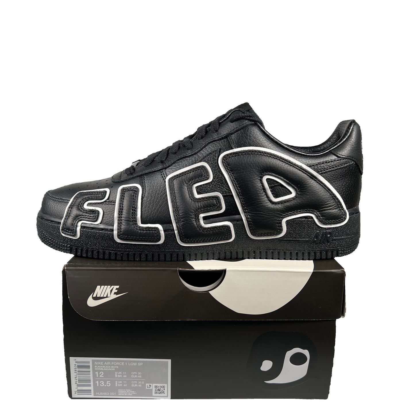 Nike Air Force 1 Low Black CPFM (2024) Size 12 NEW s19181