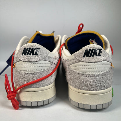 Nike Dunk Low Off White Lot 13 (2021) Size 13 USED s21903