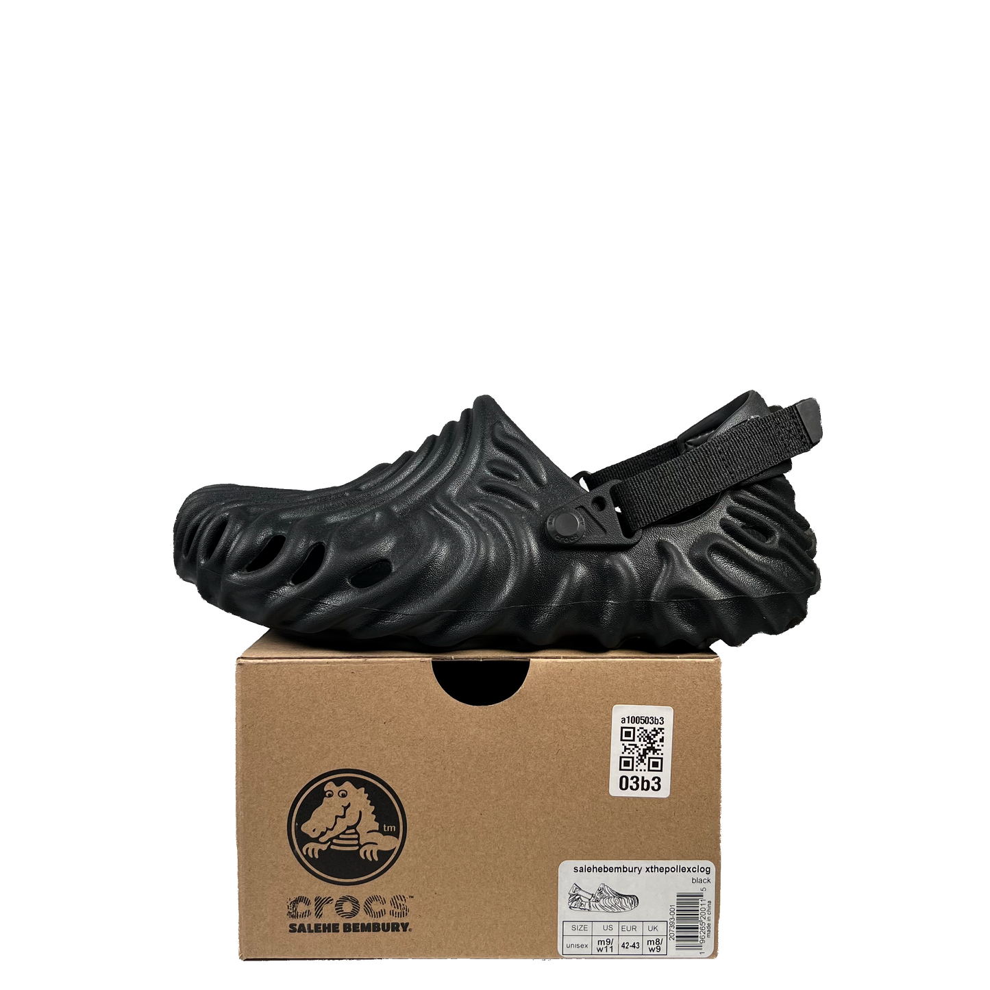 Crocs Salehe Bembury Sasquatch (2022) Size 9 USED s20741