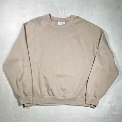 Fear of God FOG Essentials Brown Crewneck Size Large USED x18615