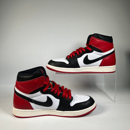 Jordan 1 High Black Toe Reimagined (2025) Size 10 USED s22142