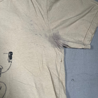 Brooklyn Industries Khaki "Homemaker" Tee Size XXL USED x17275