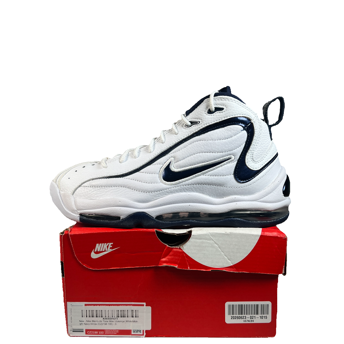Nike Air Total Max Uptempo Midnight Navy (2021) Size 9 USED s22692