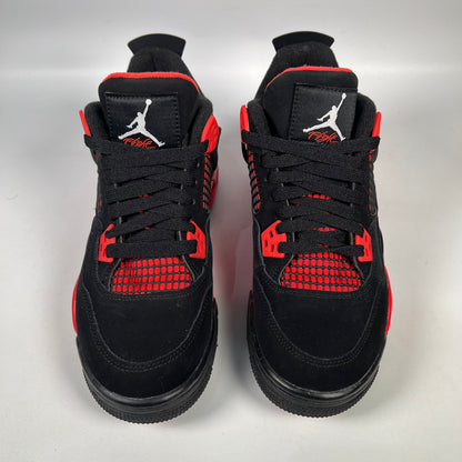 Jordan 4 Red Thunder (2021) Size 6Y USED s18955