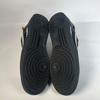 Nike Air Force 1 Low Off White Black White (2018) Size 10 USED s23570