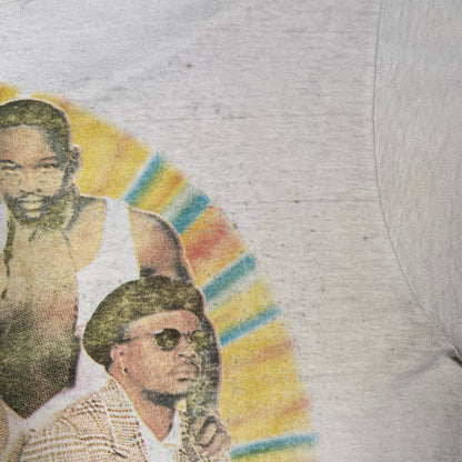 1997 New Edition Reunion Tour White Longsleeve Size Large USED v18105