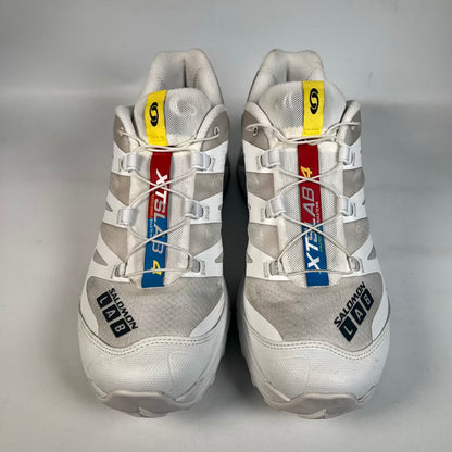 Salomon XT-4 OG White Lunar Rock (2023) Size 9.5 USED s23265