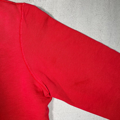 Polo Ralph Lauren Sail Boat Red Sweater Size Large USED v19110