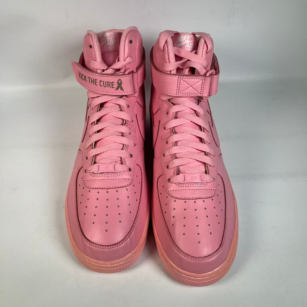 Nike Air Force One High Pink Kick The Cure Sneaker Room Breat Cancer 18 of 31 Size 11 NEW s23296