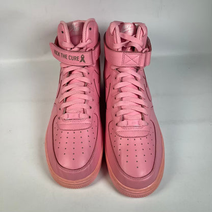 Nike Air Force One High Pink Kick The Cure Sneaker Room Breat Cancer 18 of 31 Size 11 NEW s23296