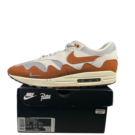 Nike Air Max 1 Patta Waves Monarch (2021) Size 13 USED s18393