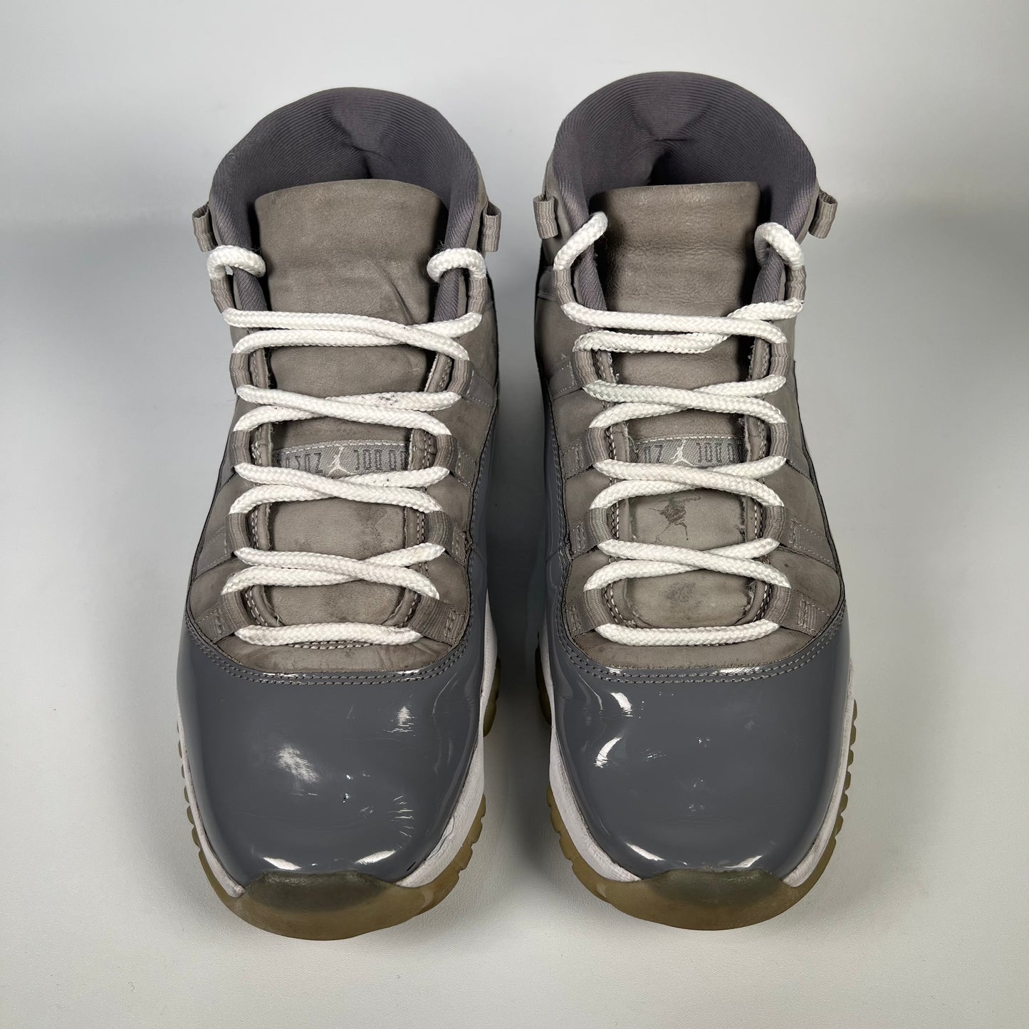 Jordan 11 Cool Grey (2021) Size 10 USED s18076