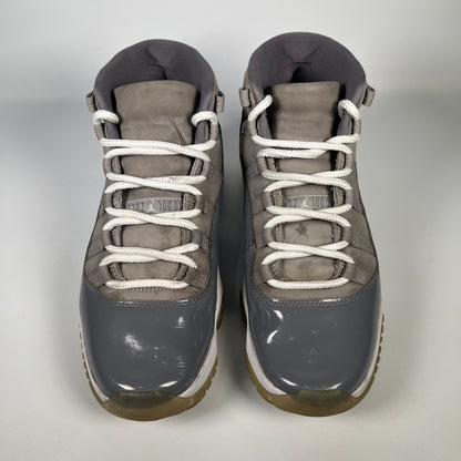 Jordan 11 Cool Grey (2021) Size 10 USED s18076