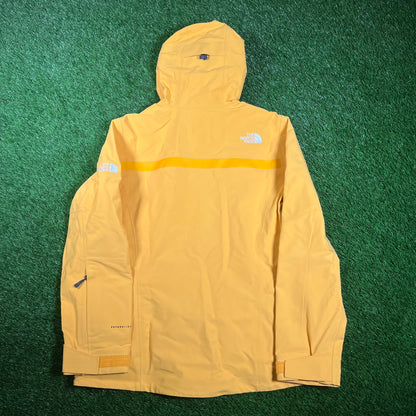 North Face Yellow "Future Light" Jacket Size Large USED v17979