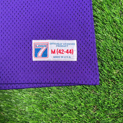 1990s Cris Carter Purple Vikings Jersey SIze Medium USED v17882
