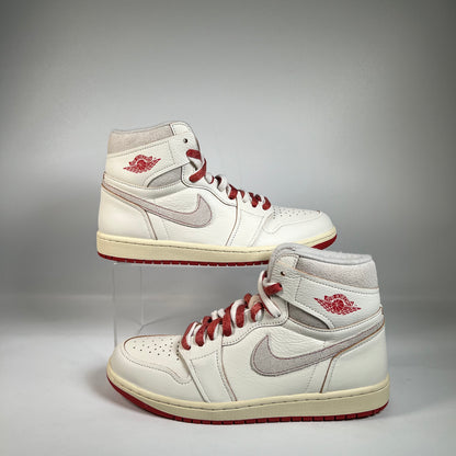 Jordan1 High Rare Sail Cinnabar (2025) Size 8.5M/10W s22214